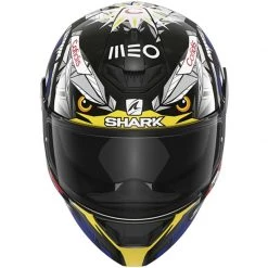 Shark D-Skwal 2 Oliviera Falcao Motorcycle Helmet (Black/Blue/Yellow) 9 Shark D-Skwal 2 Oliviera Falcao Motorcycle Helmet (Black/Blue/Yellow) -Deals Helmets Full Face Store 32131 3