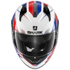 Shark Ridill 1.2 Phaz Helmet (White/Blue/Red) -Deals Helmets Full Face Store 32560 2