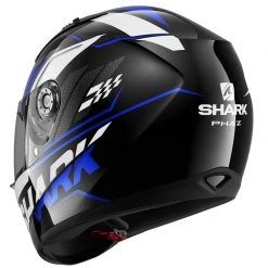 Shark Ridill 1.2 Phaz Helmet (Black/Blue/White) -Deals Helmets Full Face Store 32563 1