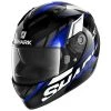 Shark Ridill 1.2 Phaz Helmet (Black/Blue/White) -Deals Helmets Full Face Store 32563