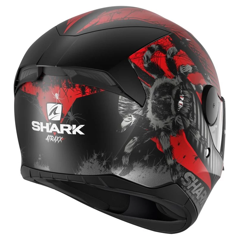 Shark D-Skwal 2 Atraxx Helmet (Matt Black/Red/Anthracite) 4 Shark D-Skwal 2 Atraxx Helmet (Matt Black/Red/Anthracite) - Image 2