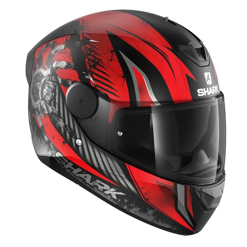 Shark D-Skwal 2 Atraxx Helmet (Matt Black/Red/Anthracite) 6 Shark D-Skwal 2 Atraxx Helmet (Matt Black/Red/Anthracite) - Image 4