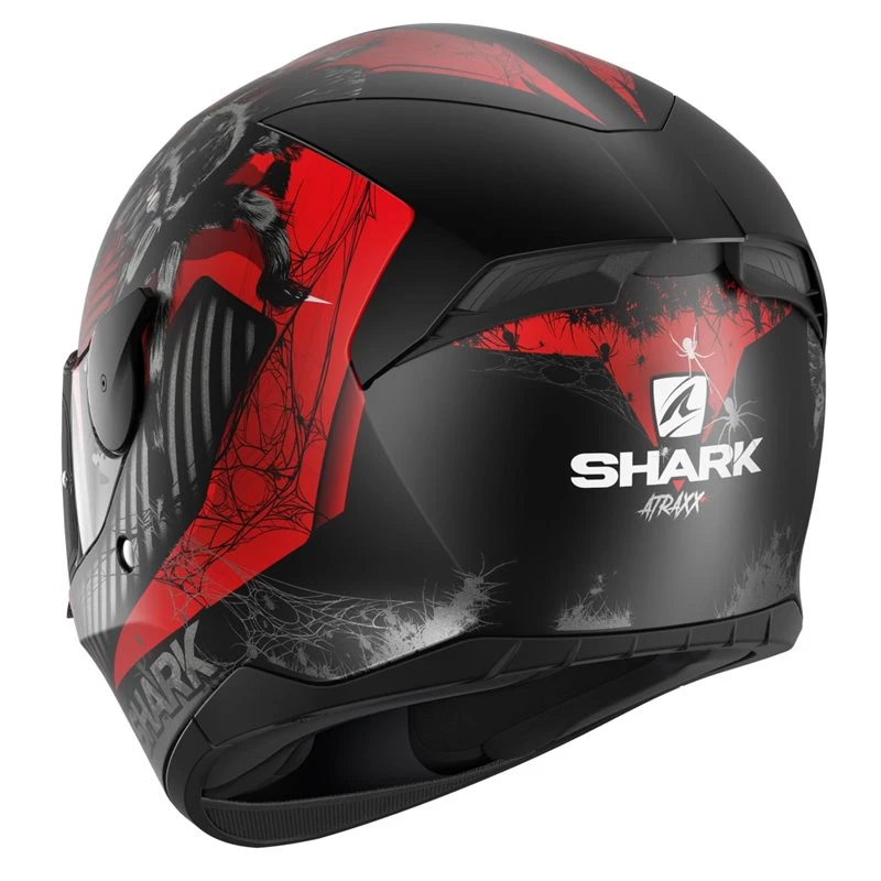 Shark D-Skwal 2 Atraxx Helmet (Matt Black/Red/Anthracite) 7 Shark D-Skwal 2 Atraxx Helmet (Matt Black/Red/Anthracite) - Image 5