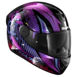 Shark D-Skwal 2 Atraxx Helmet (Black/Violet) -Deals Helmets Full Face Store 32571 3