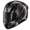 Shark D-Skwal 2 Atraxx Helmet (Black/Anthracite/Silver) -Deals Helmets Full Face Store 32573