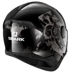Shark D-Skwal 2 Atraxx Helmet (Black/Anthracite/Silver) -Deals Helmets Full Face Store 32573 4