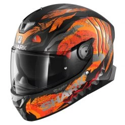 Shark Skwal 2 Iker Lecuona Helmet (Matt Orange/Black/Silver)