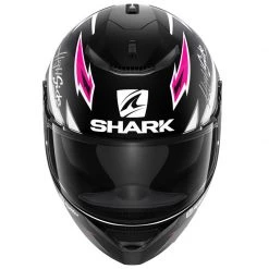 Shark Spartan 1.2 Parassol Motorcycle Helmet (Matt Black/Violet) -Deals Helmets Full Face Store 32578 2