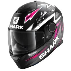 Shark Spartan 1.2 Parassol Motorcycle Helmet (Matt Black/Violet)