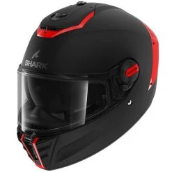 Shark Spartan RS Motorcycle Helmet (Matt Black/Red)