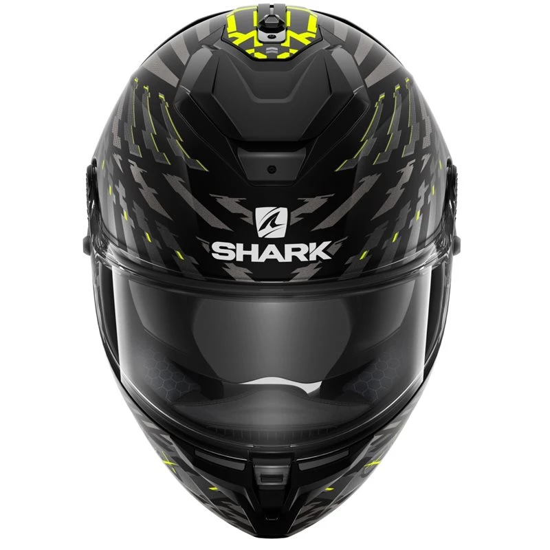 Shark Spartan GT E-Brake Helmet (Matt Black/Yellow/Anthracite) 5 Shark Spartan GT E-Brake Helmet (Matt Black/Yellow/Anthracite) - Image 3