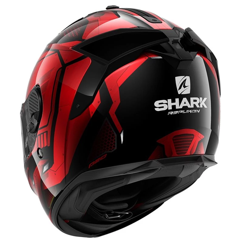 Shark Spartan GT Replikan Helmet (Black/Red) 4 Shark Spartan GT Replikan Helmet (Black/Red) - Image 2