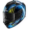 Shark Spartan GT Replikan Helmet (Blue/Yellow/Black) -Deals Helmets Full Face Store 32608