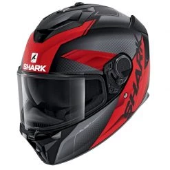 Shark Spartan GT Elgen Helmet (Matt Black/Red)
