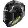 Shark Spartan GT Carbon Urikan Helmet (Matt Anthracite/Yellow) -Deals Helmets Full Face Store 32628