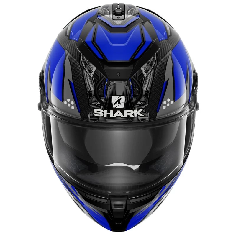 Shark Spartan GT Carbon Urikan Helmet (Black/Blue) 5 Shark Spartan GT Carbon Urikan Helmet (Black/Blue) - Image 3