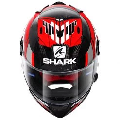 Shark Race R Pro Carbon Zarco Helmet (Carbon/Red/White) -Deals Helmets Full Face Store 32635 2