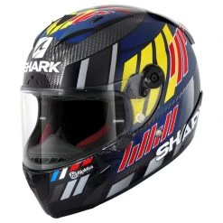 Shark Race R Pro Carbon Zarco Helmet (Carbon/Blue/Red)