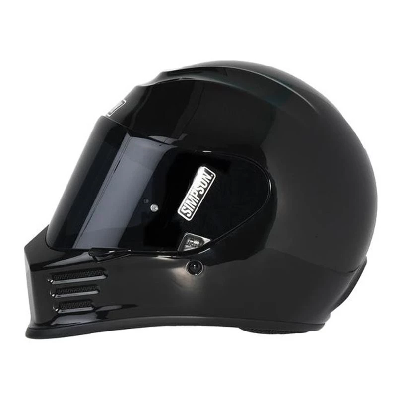 Simpson Speed Motorcycle Helmet (Gloss Black) 5 Simpson Speed Motorcycle Helmet (Gloss Black) - Image 3
