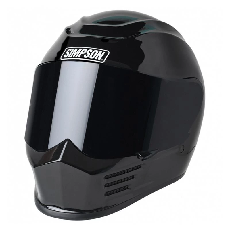 Simpson Speed Motorcycle Helmet (Gloss Black) 3 Simpson Speed Motorcycle Helmet (Gloss Black)
