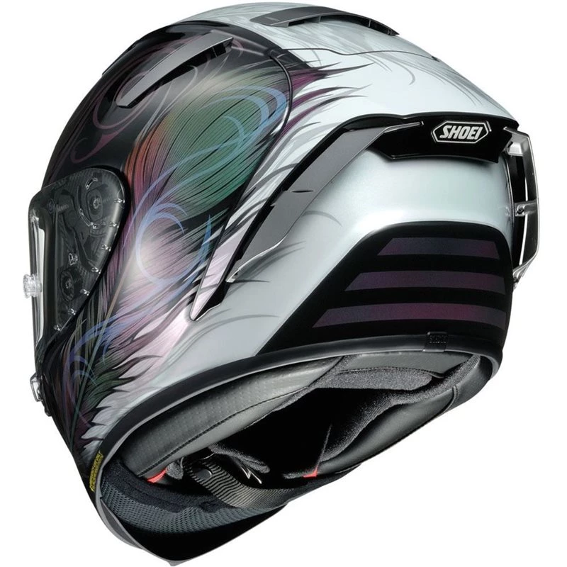 Shoei X-Spirit 3 Kujaku TC10 Helmet (Black|White) 4 Shoei X-Spirit 3 Kujaku TC10 Helmet (Black|White) - Image 2