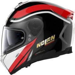 Nolan N80-8 50th Anniversary Helmet (Metal Black/White/Red) -Deals Helmets Full Face Store 32775 1