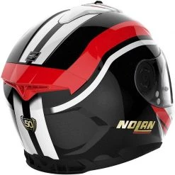 Nolan N80-8 50th Anniversary Helmet (Metal Black/White/Red) -Deals Helmets Full Face Store 32775 4