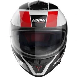 Nolan N80-8 Mandrake Helmet (Metal White/Black/Red) -Deals Helmets Full Face Store 32777 3