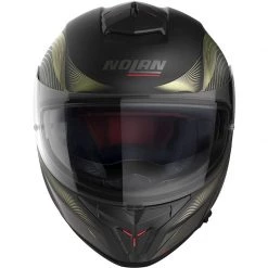 Nolan N80-8 Powerglide Helmet (Flat Black/Gold) -Deals Helmets Full Face Store 32778 2