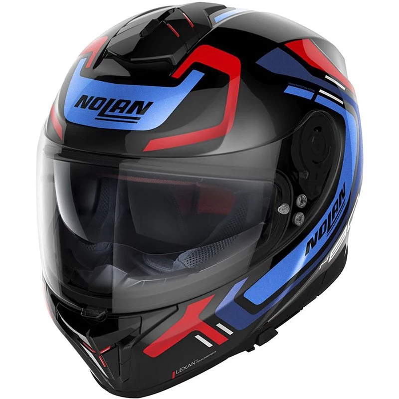 Nolan N80-8 Ally Helmet (Black/Blue/Red) 3 Nolan N80-8 Ally Helmet (Black/Blue/Red)