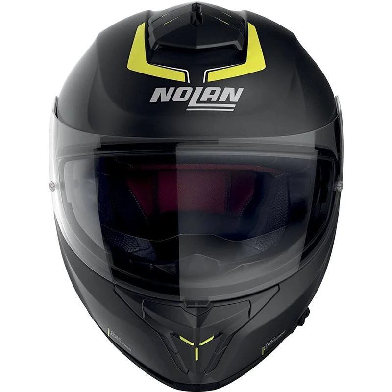 Nolan N80-8 Staple Helmet (Flat Black/Yellow) 5 Nolan N80-8 Staple Helmet (Flat Black/Yellow) - Image 3
