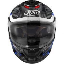 X-Lite X-903 Ultra Carbon Harden Helmet (White/Blue/Red) -Deals Helmets Full Face Store 32817 2