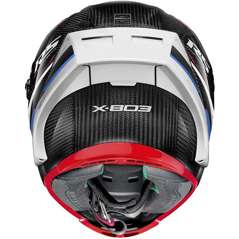 X-Lite X-803 U.C RS Motormaster Helmet (White/Blue/Red) 5 X-Lite X-803 U.C RS Motormaster Helmet (White/Blue/Red) - Image 3