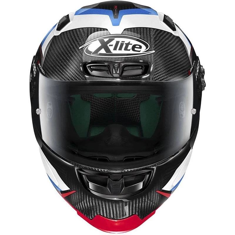 X-Lite X-803 U.C RS Motormaster Helmet (White/Blue/Red) 6 X-Lite X-803 U.C RS Motormaster Helmet (White/Blue/Red) - Image 4