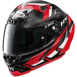 X-Lite X-803 U.C RS Motormaster Helmet (Red/White)