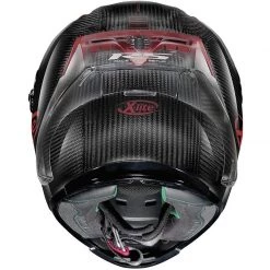 X-Lite X-803 U.C RS Iridium Edition Helmet (Carbon/Red) -Deals Helmets Full Face Store 32823 2