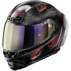 X-Lite X-803 U.C RS Iridium Edition Helmet (Carbon/Red)