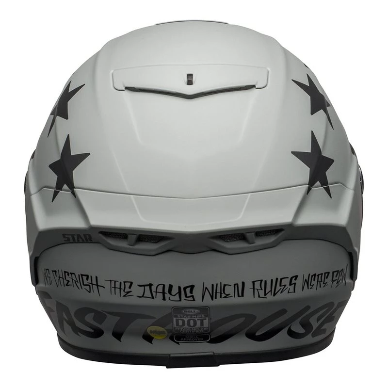 Bell Star DLX Mips Fasthouse Motorcycle Helmet (Matte Grey/Black) 6 Bell Star DLX Mips Fasthouse Motorcycle Helmet (Matte Grey/Black) - Image 4
