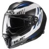 HJC F70 Kesta Carbon MC2SF Motorcycle Helmet (Blue) -Deals Helmets Full Face Store 33020