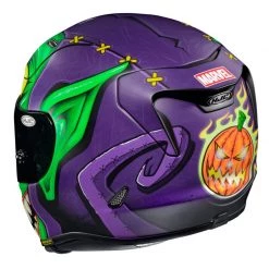 HJC RPHA 11 Green Goblin Marvel Helmet (Green|Purple) -Deals Helmets Full Face Store 33044 2