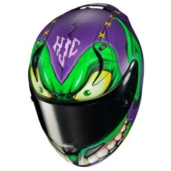 HJC RPHA 11 Green Goblin Marvel Helmet (Green|Purple) -Deals Helmets Full Face Store 33044 3