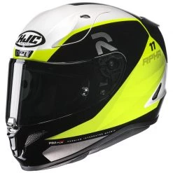 HJC RPHA 11 Texen MC3H Motorcycle Helmet (Yellow)