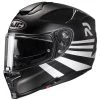 HJC RPHA 70 Stipe MC10SF Motorcycle Helmet (White) -Deals Helmets Full Face Store 33050