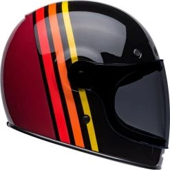 Bell Bullitt Helmet Cruiser Reverb (Black/Red) -Deals Helmets Full Face Store 33121 5