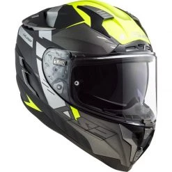 LS2 FF327 Challenger Allert Helmet (Titanium|Hi Vis Yellow) -Deals Helmets Full Face Store 33122 5