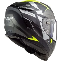 LS2 FF327 Challenger Allert Helmet (Titanium|Hi Vis Yellow) -Deals Helmets Full Face Store 33122 7