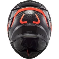 LS2 FF327 Challenger Carbon Alloy Helmet (Titanium|Chrome|Orange) -Deals Helmets Full Face Store 33124 2