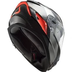 LS2 FF327 Challenger Carbon Alloy Helmet (Titanium|Chrome|Orange) -Deals Helmets Full Face Store 33124 4