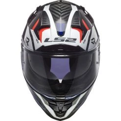 LS2 FF327 Challenger Carbon Alloy Helmet (White|Blue|Red) -Deals Helmets Full Face Store 33125 4