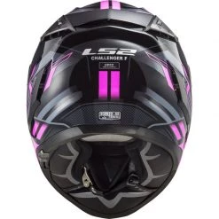 LS2 FF327 Challenger Spin Helmet (Black|Pink) -Deals Helmets Full Face Store 33127 2
